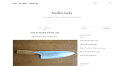 Desktop Screenshot of madmancooks.com